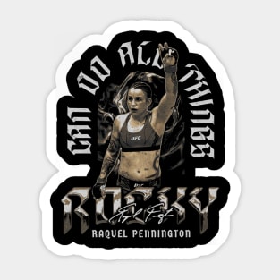 Raquel Pennington Grunge Sticker